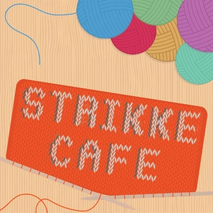 strikkecafé flyer