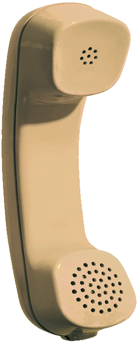 kontakt sektion retro telefon